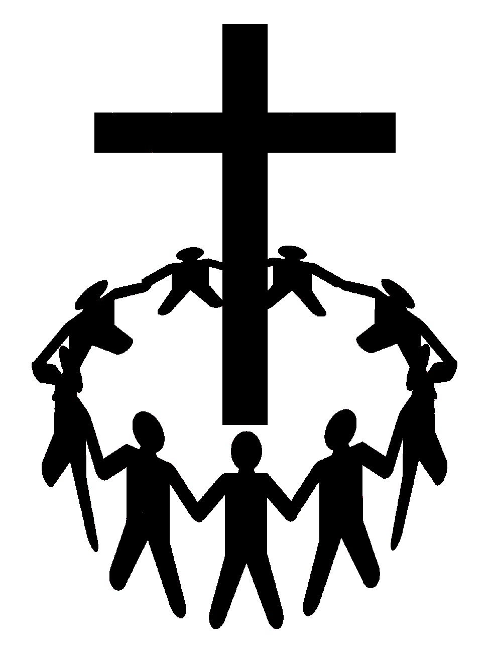 gathering-clipart-12776034-a-group-of-people-gathering-around-a-cross-Stock-Vector-worship-cross-praise