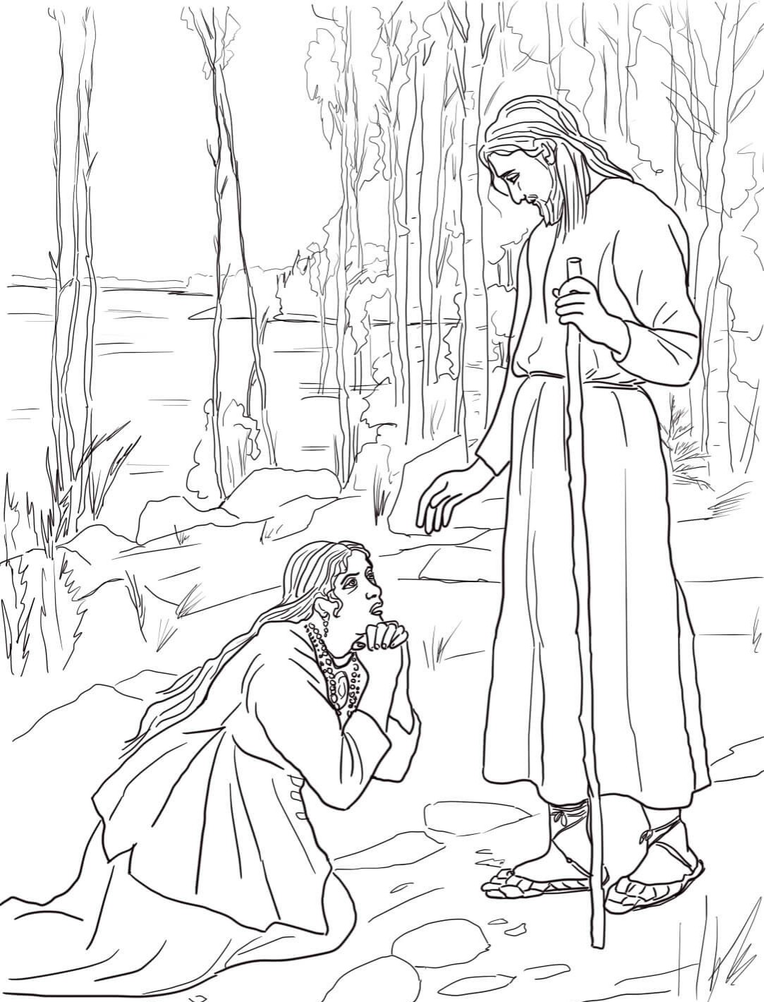 mary-magdalene-meets-jesus-by-albert-edelfelt-coloring-page